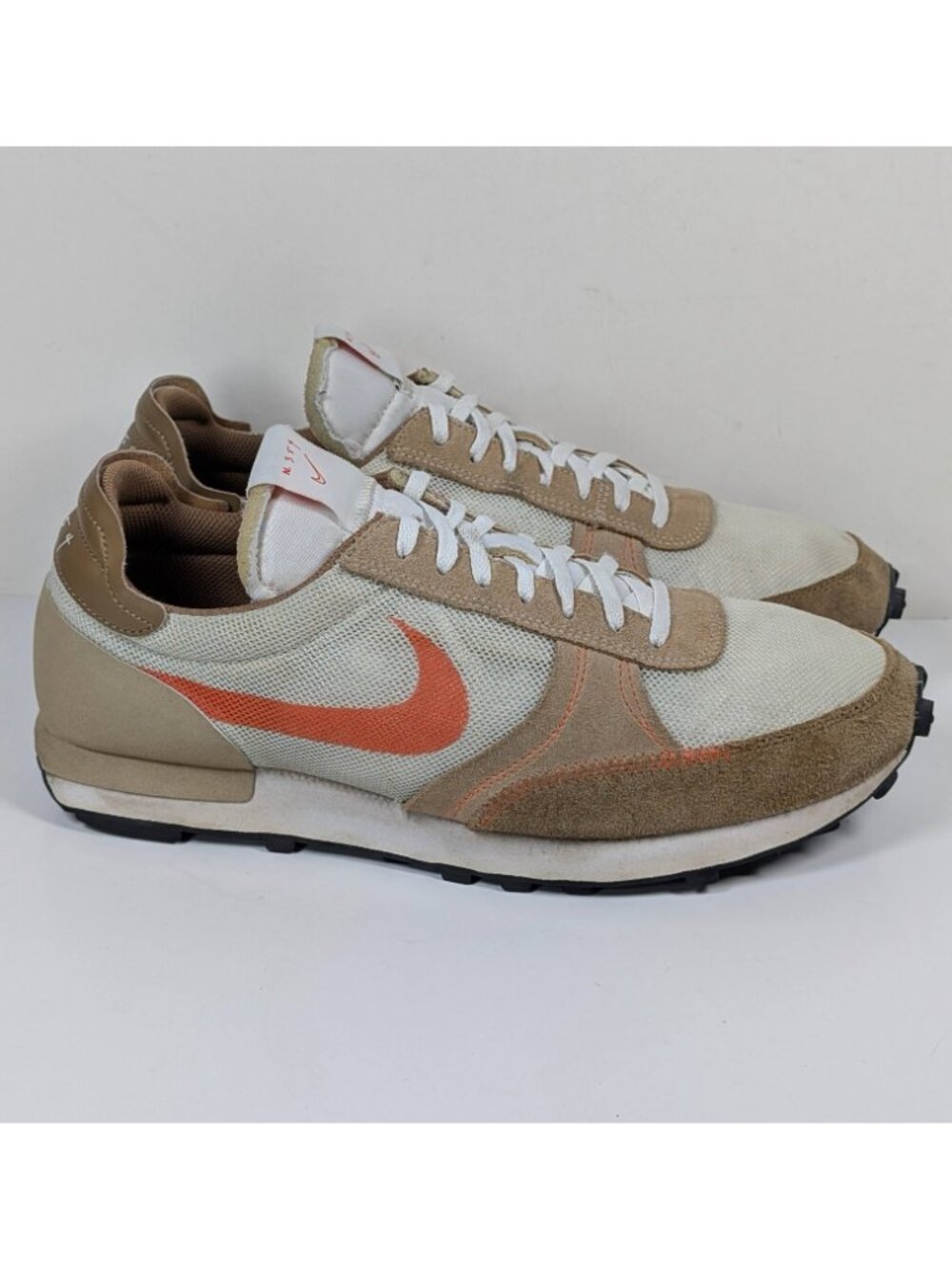 Nike Daybreak Type N.354 Shoes Mens Size 11 Retro Mesh Swoosh Orange Brown Tan - Picture 2 of 8